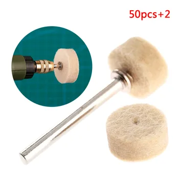 50Pcs Dremel Accessories Polishing Wheel Polishing Tools Wool Felt Metal Surface Buffing Polishing Wheel for Dremel Rotary Tool
50Pcs Dremel Accessories Polishing Wheel Polishing Tools Wool Felt Metal Surface Buffing Polishing Wheel for Dremel Rotary Tool
