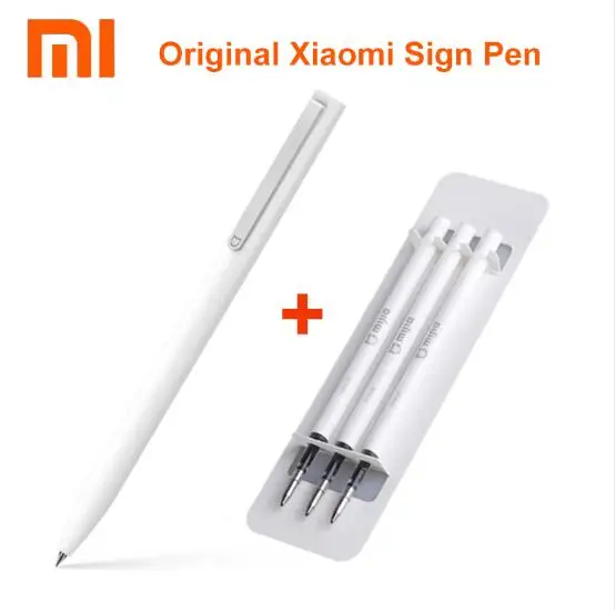 Original Xiaomi Mijia Sign Pen MI Pen 9.5mm Signing Pen PREMEC Smooth Switzerland Refill MiKuni Japan Ink Best Gift
Original Xiaomi Mijia Sign Pen MI Pen 9.5mm Signing Pen PREMEC Smooth Switzerland Refill MiKuni Japan Ink Best Gift