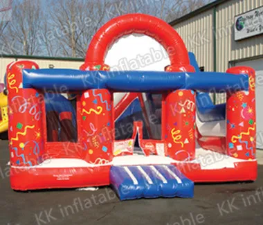 Надувной Красный батут замок Забавный для младенцев прыжок|bouncer castle|inflatable bouncer