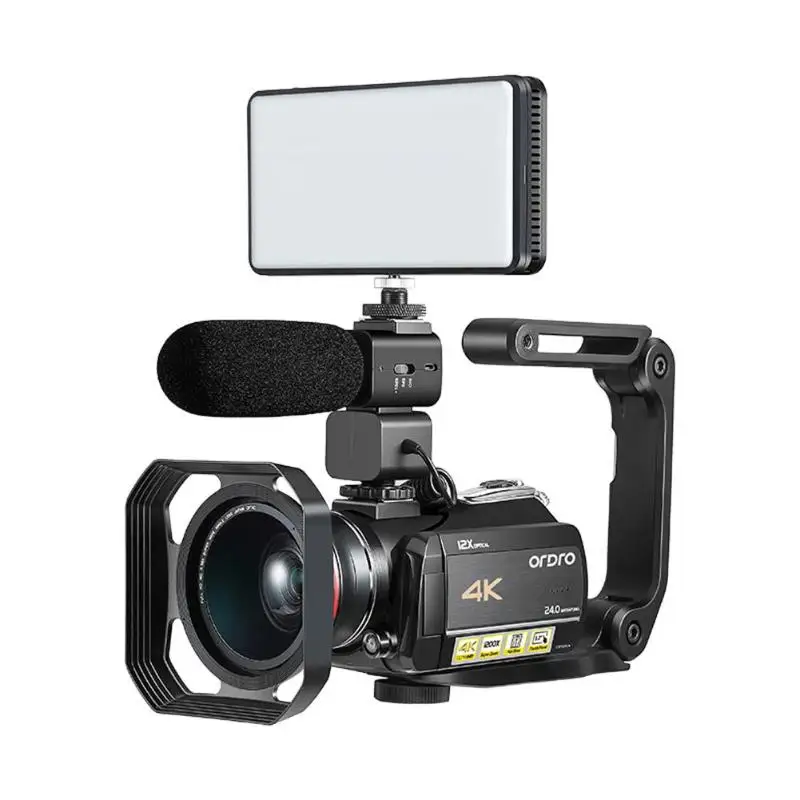 1/4 Screw U-Shape Camera Stabilizer Handheld DSLR Cam Handle Bracket Grip Stabilizer with Mic LED Port Camera DSLR Accessories
1/4 Screw U-Shape Camera Stabilizer Handheld DSLR Cam Handle Bracket Grip Stabilizer with Mic LED Port Camera DSLR Accessories
