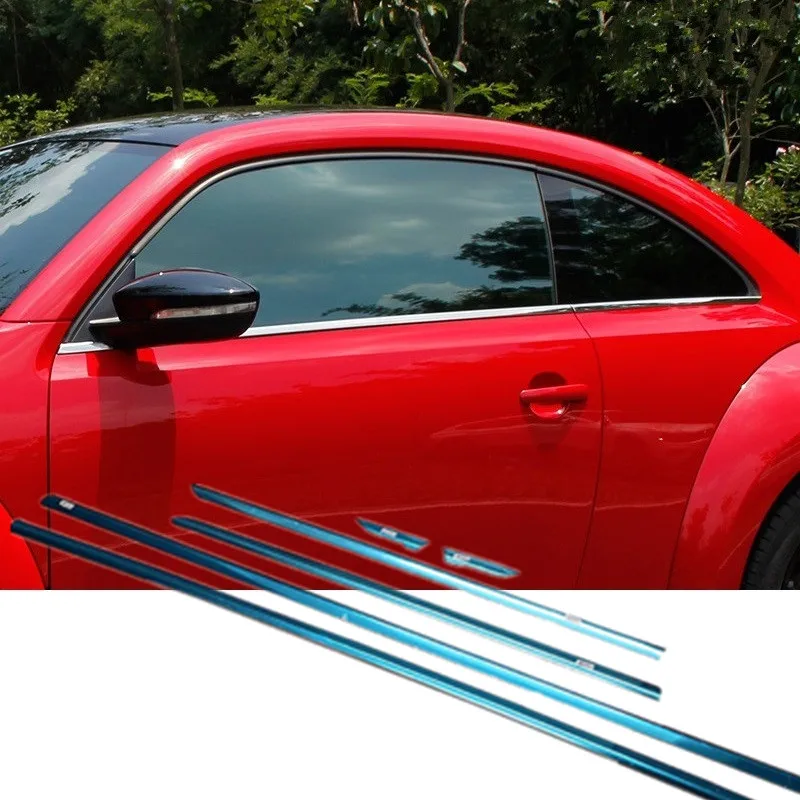 6pcs Car Outside Window Moulding Trim Weatherstrip Seal Belt Weather Strip For Volkswagen Beetle 2013 2014 2015 2016 2017 2018
6pcs Car Outside Window Moulding Trim Weatherstrip Seal Belt Weather Strip For Volkswagen Beetle 2013 2014 2015 2016 2017 2018