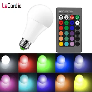 E27 E14 Smart Remote Control Light Bulb 110V RGB LED Bulb IR Remotely Timed Memory Lamp For Living Room Bedroom Party Lighting
E27 E14 Smart Remote Control Light Bulb 110V RGB LED Bulb IR Remotely Timed Memory Lamp For Living Room Bedroom Party Lighting