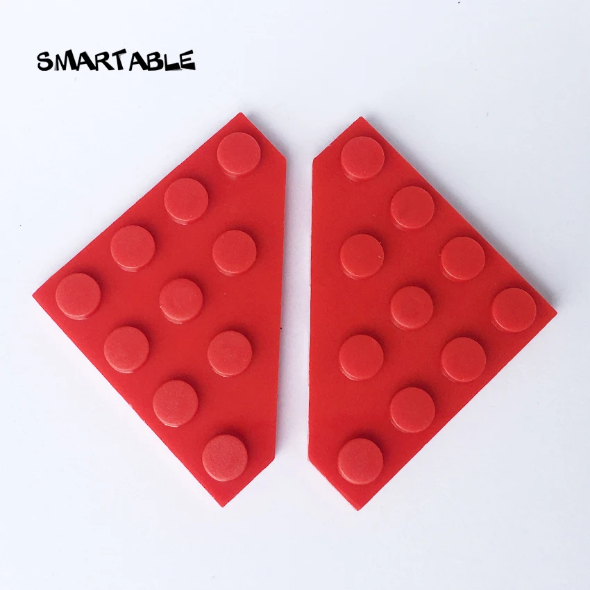 Smartable Wedge Plate 4x4 Cut Corner Building Blocks parts DIY Toys For Kids Compatible All Brands 30503 Toys 30pcs/lot
Smartable Wedge Plate 4x4 Cut Corner Building Blocks parts DIY Toys For Kids Compatible All Brands 30503 Toys 30pcs/lot