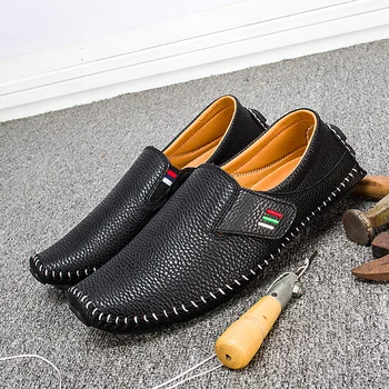 Vogue Brand Soft Slip On Driving Shoes Men Fashion Leather Loafers Moccasins Men Spring Autumn Men Loafers Flats Plus Size 27-68
Vogue Brand Soft Slip On Driving Shoes Men Fashion Leather Loafers Moccasins Men Spring Autumn Men Loafers Flats Plus Size 27-68