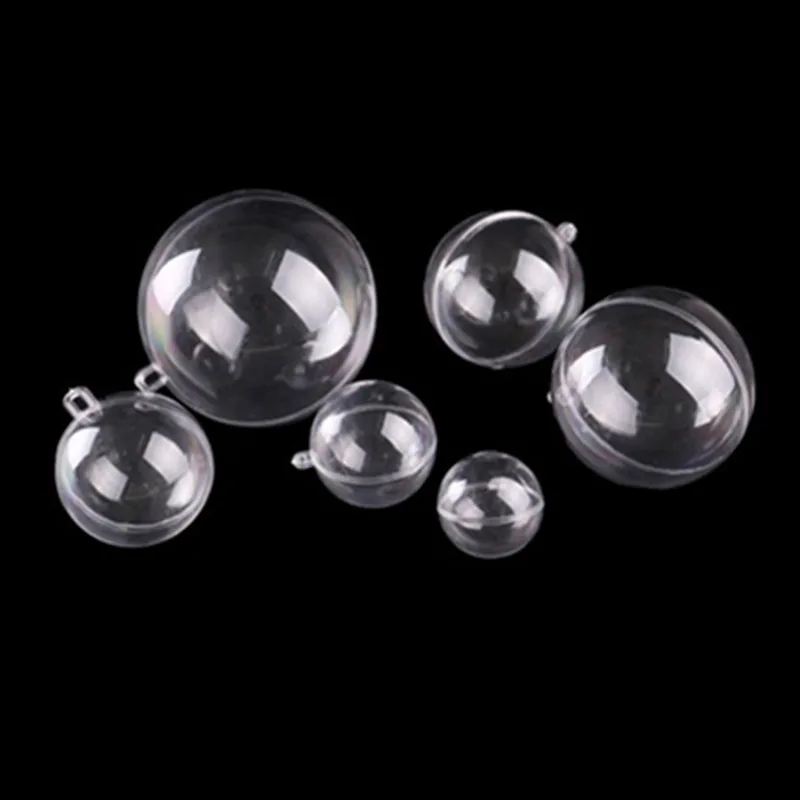 4-8cm Empty Transparent Christmas Balls DIY PVC Balls for Christmas Tree Decoration Home Restaurant Party Decoration
4-8cm Empty Transparent Christmas Balls DIY PVC Balls for Christmas Tree Decoration Home Restaurant Party Decoration