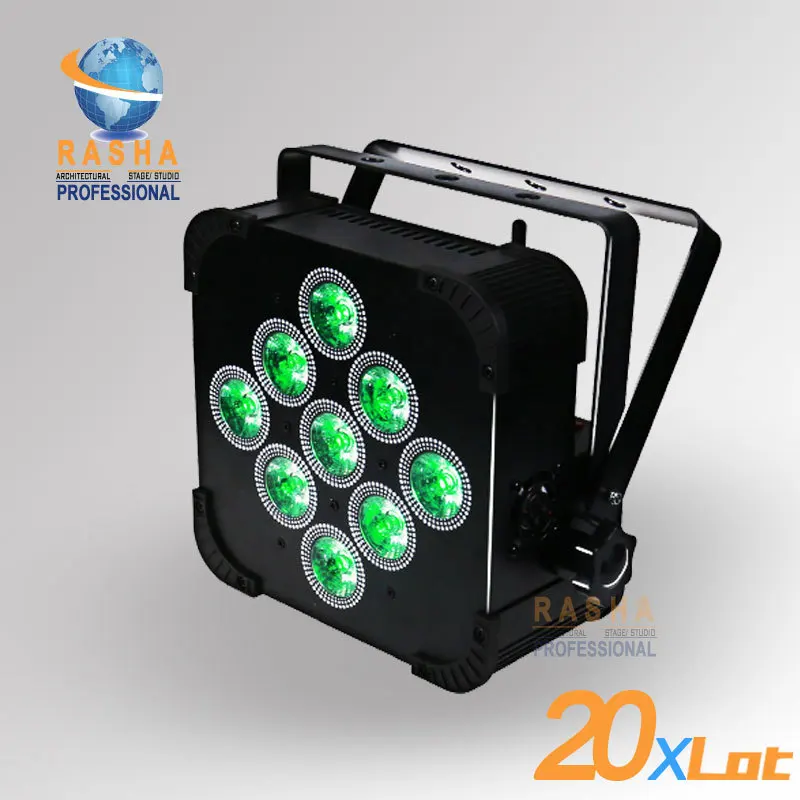 20X Lot China Stage Light Supplier Of 9pcs*10W 4in1 RGBW/RGBA LED Slim Par Light For DJ Party Entertainment Light
20X Lot China Stage Light Supplier Of 9pcs*10W 4in1 RGBW/RGBA LED Slim Par Light For DJ Party Entertainment Light