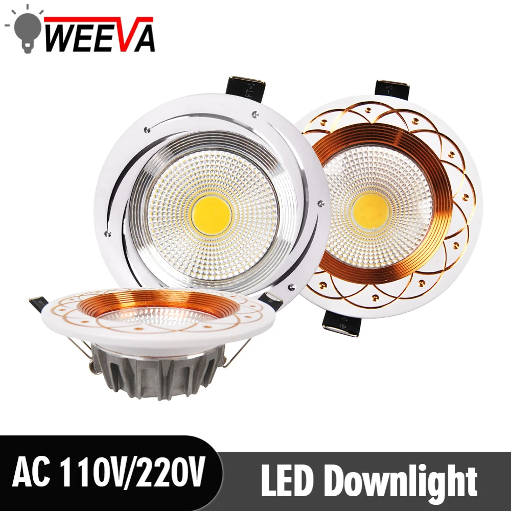 LED COB Downlight Recessed Lamp Dimmable Round 3W 5W 7W 9W 12W LED Spot Lighting 220V 110V Living Room Bedroom Kitchen Indoor
LED COB Downlight Recessed Lamp Dimmable Round 3W 5W 7W 9W 12W LED Spot Lighting 220V 110V Living Room Bedroom Kitchen Indoor