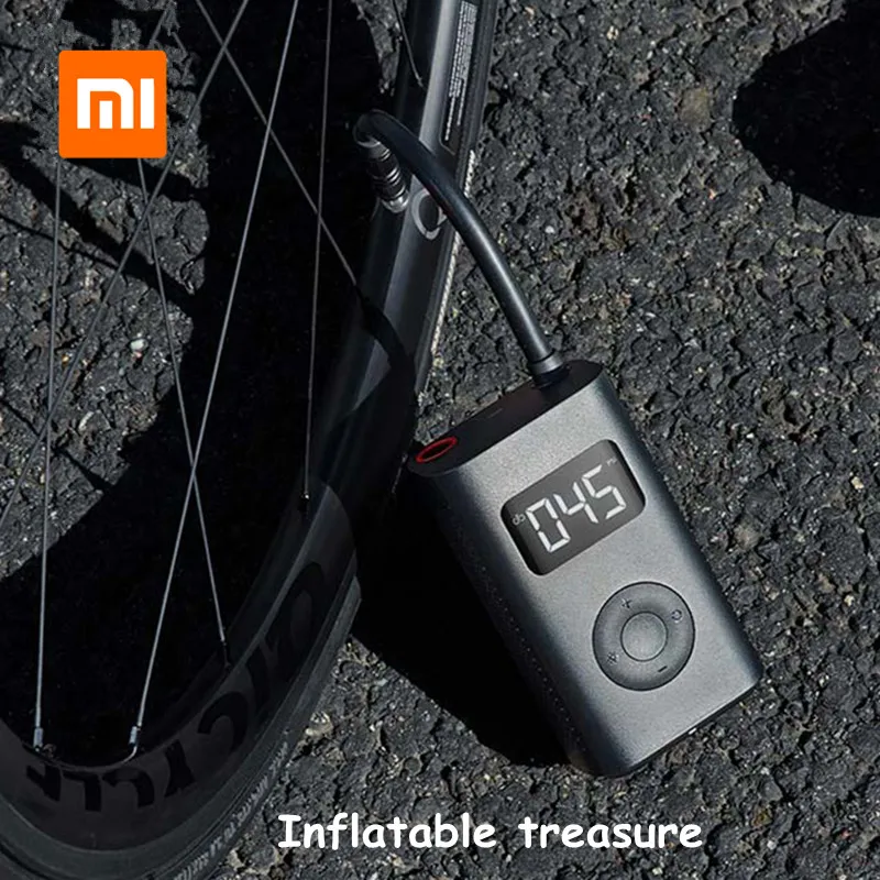 Xiaomi Portable Mini Tire Pressure Detection Smart Digital Electric Inflator Tyres Air Pump Motorcycle Car Football bicycle bike
Xiaomi Portable Mini Tire Pressure Detection Smart Digital Electric Inflator Tyres Air Pump Motorcycle Car Football bicycle bike