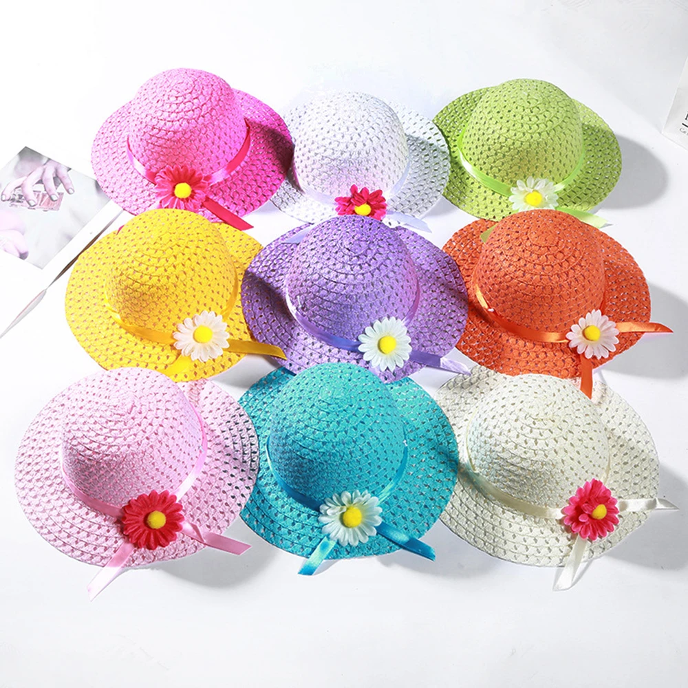 2019 New Fashion Children's Sun Flower Straw Hat Kids Baby Photography Outdoor Sunscreen Visor Cap Girl Boys Beach Hats
2019 New Fashion Children's Sun Flower Straw Hat Kids Baby Photography Outdoor Sunscreen Visor Cap Girl Boys Beach Hats