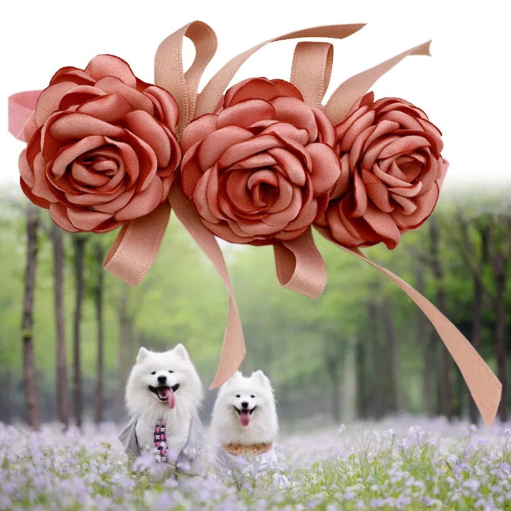 Adjustable Soft Dog Cat Wedding Styling Grooming Fashion Necklace Gift Elegant Exquisite Pet Collar Buckled Flower
Adjustable Soft Dog Cat Wedding Styling Grooming Fashion Necklace Gift Elegant Exquisite Pet Collar Buckled Flower