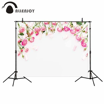 Allenjoy backdrops for studio Floral frame pink roses wedding cotton candy romantic background for photos photocall weddings
Allenjoy backdrops for studio Floral frame pink roses wedding cotton candy romantic background for photos photocall weddings