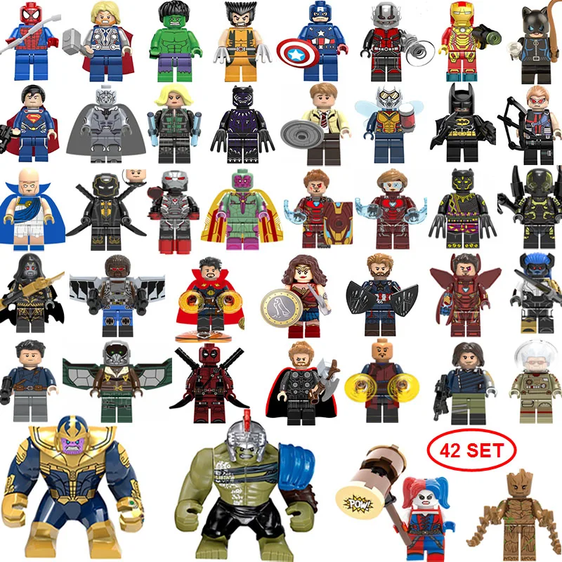 Super hero Figures 6pcs/lot 10%OFF Wonder woman Cat woman Harley Quinn Superman Batman Building Blocks Toys kids gits
Super hero Figures 6pcs/lot 10%OFF Wonder woman Cat woman Harley Quinn Superman Batman Building Blocks Toys kids gits