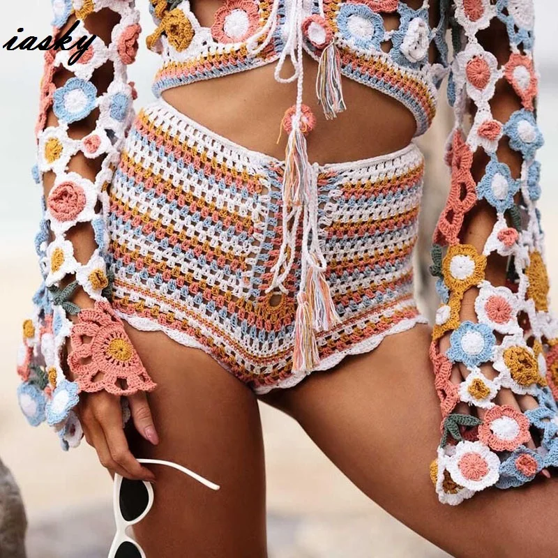 IASKY 2019 new pure handmade crochet Bikini Women Briefs Swimwear swimsuit Bottom Underwear beach pants
IASKY 2019 new pure handmade crochet Bikini Women Briefs Swimwear swimsuit Bottom Underwear beach pants