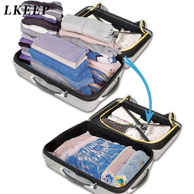 Hand Rolling Type Vacuum Compressed Bags Storage Travel Accessories Space Saving Bags Clothing Seal Compressed Organizer
Hand Rolling Type Vacuum Compressed Bags Storage Travel Accessories Space Saving Bags Clothing Seal Compressed Organizer