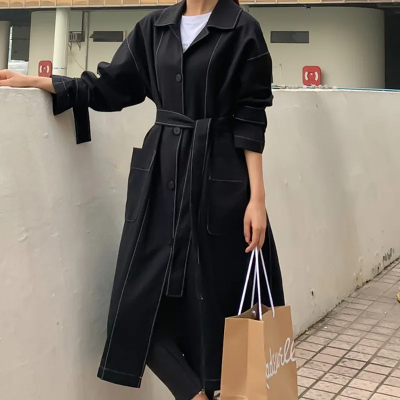 LANMREM 2019 Autumn And Winter New Casual Fashion Women Loose Plus Back Buckle Single-breasted Solid Color Windbreaker TC757
LANMREM 2019 Autumn And Winter New Casual Fashion Women Loose Plus Back Buckle Single-breasted Solid Color Windbreaker TC757