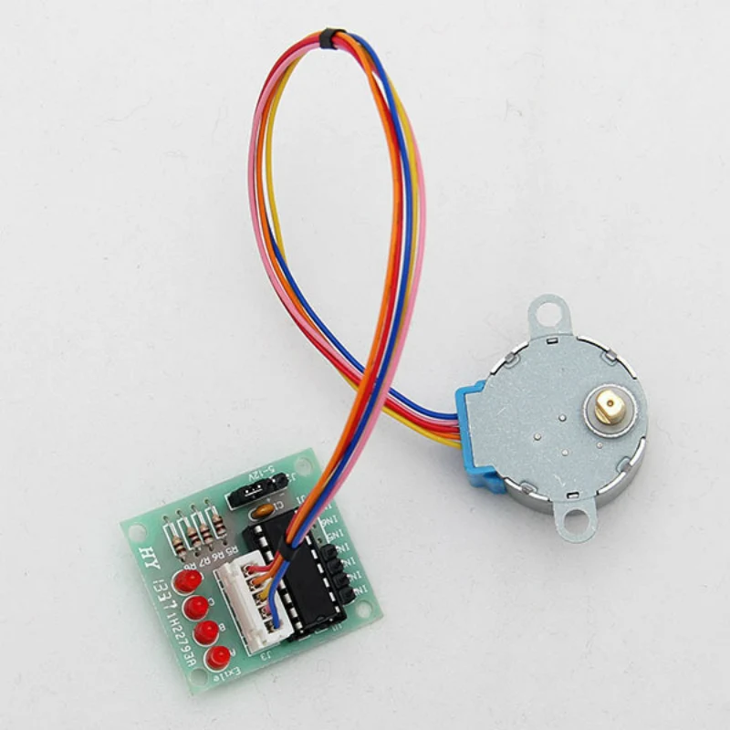 Stepper Motor 28BYJ-48 With Drive Test Module Board ULN2003 5 Line 4 Phase 5V Best Selling
Stepper Motor 28BYJ-48 With Drive Test Module Board ULN2003 5 Line 4 Phase 5V Best Selling