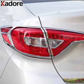 For Hyundai Sonata 2015 2016 2017 Chrome Rear Back Light Lamp Cover Trim Tail Light Sticker Frame Exterior Accessories
For Hyundai Sonata 2015 2016 2017 Chrome Rear Back Light Lamp Cover Trim Tail Light Sticker Frame Exterior Accessories