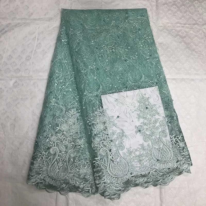 Latest Light green French Nigerian Lace Fabric High Quality Swiss Voile Lace Tulle African Lace Fabric Wedding French Tulle Lace
Latest Light green French Nigerian Lace Fabric High Quality Swiss Voile Lace Tulle African Lace Fabric Wedding French Tulle Lace