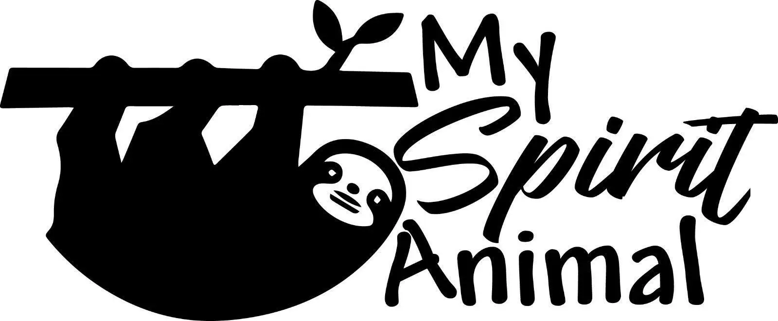 Sloth My Spirit Animal Decal Window Bumper Sticker Car Slow Relax Funny Vacation Car Stickers Length 14.5cm
Sloth My Spirit Animal Decal Window Bumper Sticker Car Slow Relax Funny Vacation Car Stickers Length 14.5cm