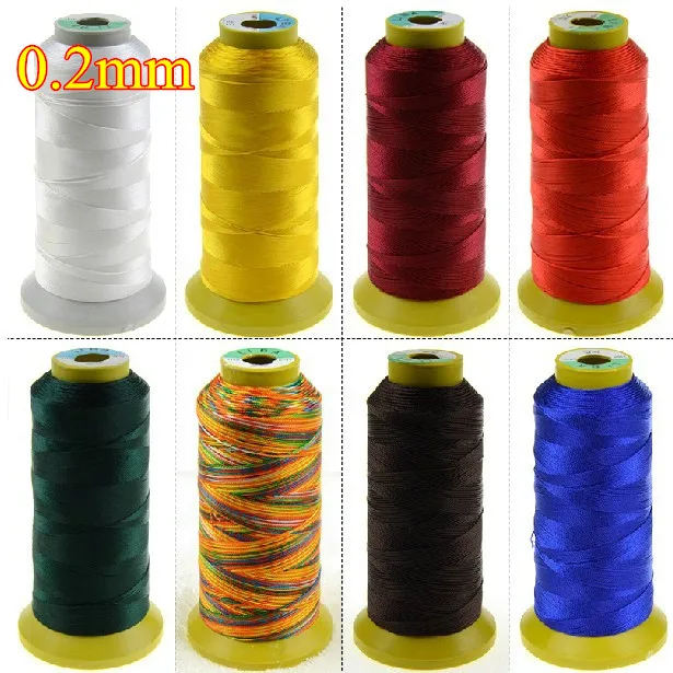 8 colors polyester string 0.2/0.4/0.6/0.8/1.1mm sewing thread beading cord Chinese knotting bracelet jewellery free shipping
8 colors polyester string 0.2/0.4/0.6/0.8/1.1mm sewing thread beading cord Chinese knotting bracelet jewellery free shipping
