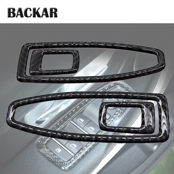 BACKAR Auto Car Styling For BMW F30 F35 3 Series 320i 328i GT Carbon Fiber Door Window Switch Lifter Cover Stickers Accessories
BACKAR Auto Car Styling For BMW F30 F35 3 Series 320i 328i GT Carbon Fiber Door Window Switch Lifter Cover Stickers Accessories