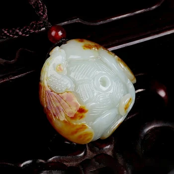 China Natural Xinjiang Hetian yu Seed Material hand carved Fish Creel Nephrite Pendant Bring Wealth Necklace for Men Women
China Natural Xinjiang Hetian yu Seed Material hand carved Fish Creel Nephrite Pendant Bring Wealth Necklace for Men Women