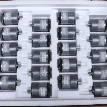 33GB-520 DC Geared Motor DC 6-12V Reduction Motor All Metal Gear Carbon Brush Positive&negative Motor 170-350 RPM Shaft Dia: 5mm
33GB-520 DC Geared Motor DC 6-12V Reduction Motor All Metal Gear Carbon Brush Positive&negative Motor 170-350 RPM Shaft Dia: 5mm