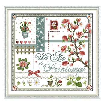 Joy Sunday count crossstitch The peach blossome vase DMC14CT11CTcottonfabric livingroom hotel home painting factory wholesale
Joy Sunday count crossstitch The peach blossome vase DMC14CT11CTcottonfabric livingroom hotel home painting factory wholesale