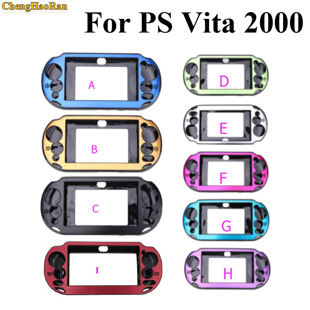 ChengHaoRan Hot sale 9 colors Aluminum plastic Skin Case Cover Shell for Sony PlayStation PS Vita 2000 PSV PCH-20 repair parts
ChengHaoRan Hot sale 9 colors Aluminum plastic Skin Case Cover Shell for Sony PlayStation PS Vita 2000 PSV PCH-20 repair parts