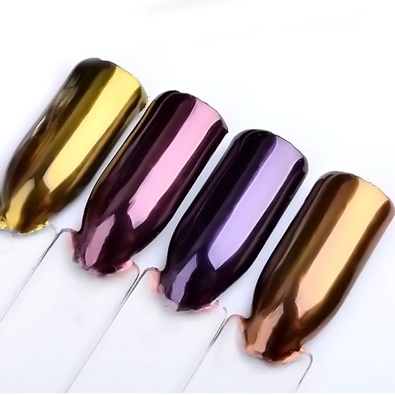 2g/box Nail Glitter Mirror Chrome Powder Rose Gold Purple Dust Shiny Magic Mirror Effect Nails Art Pigment DIY Nail Decorations
2g/box Nail Glitter Mirror Chrome Powder Rose Gold Purple Dust Shiny Magic Mirror Effect Nails Art Pigment DIY Nail Decorations