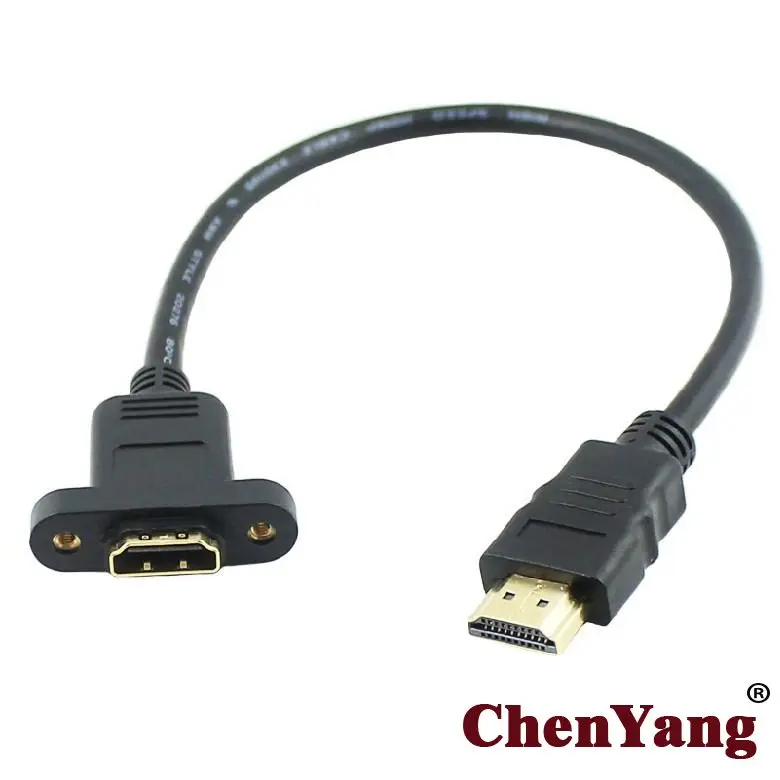 Zihan HDMI A 1.4 19pin Male to HDMI A Type Female Extension Cable with Screw Hole 30cm
Zihan HDMI A 1.4 19pin Male to HDMI A Type Female Extension Cable with Screw Hole 30cm
