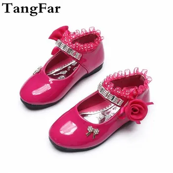 Girls Patent Leather Fashion Rhinestone Flower Kids Shoes Princess Flat Student Dance Show Shoes For Children
Girls Patent Leather Fashion Rhinestone Flower Kids Shoes Princess Flat Student Dance Show Shoes For Children