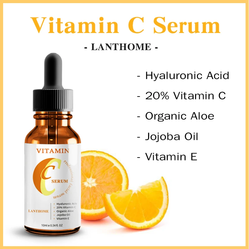 Vitamin C Hyaluronic Acid Serum Anti Wrinkle Firming Facial Essence Serum Freckle Whitening Speckle Fade Dark Spots Anti-Aging
Vitamin C Hyaluronic Acid Serum Anti Wrinkle Firming Facial Essence Serum Freckle Whitening Speckle Fade Dark Spots Anti-Aging