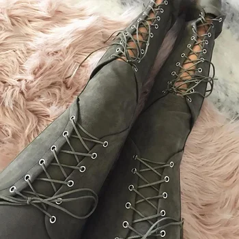 Women Autumn Winter Vintage Bandage Tie Lace Up Suede Pencil Pants High Waist Skinny Split Track Pants Army Green Trousers
Women Autumn Winter Vintage Bandage Tie Lace Up Suede Pencil Pants High Waist Skinny Split Track Pants Army Green Trousers