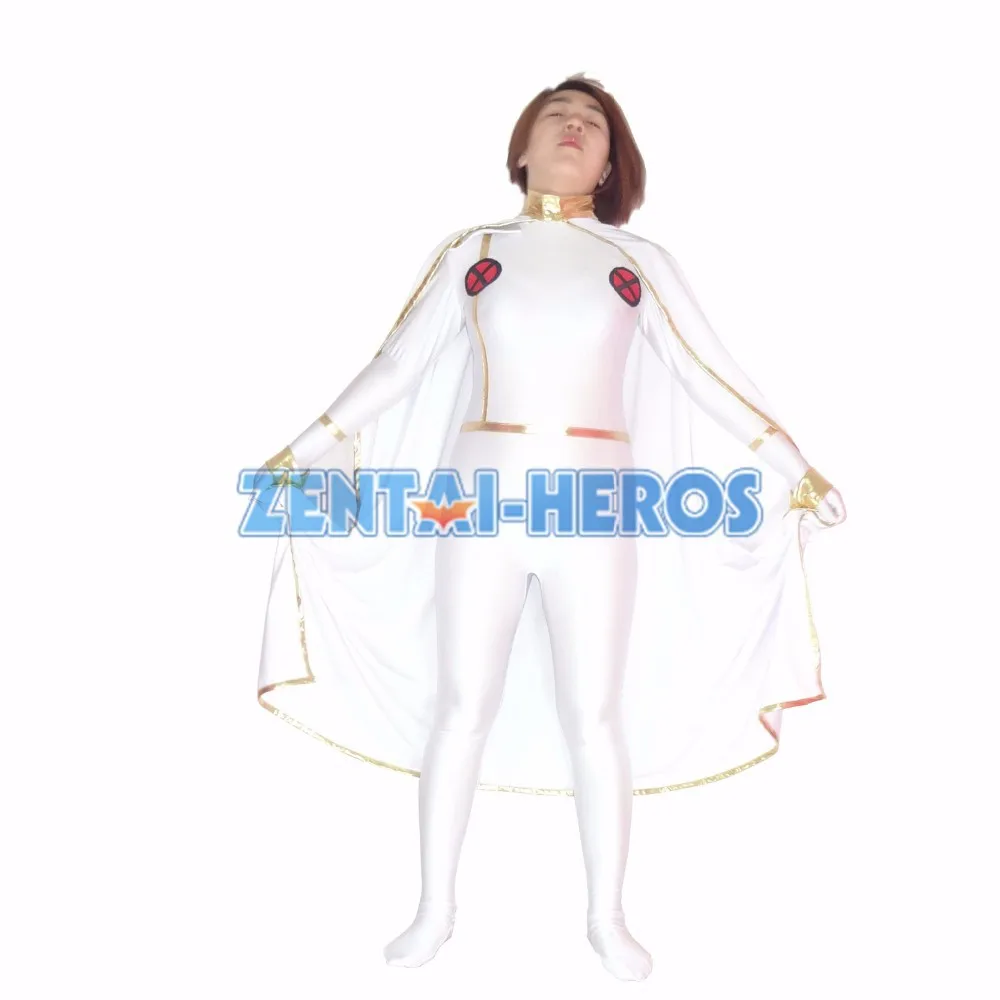 X-men White Storm Woman Superhero Costume1