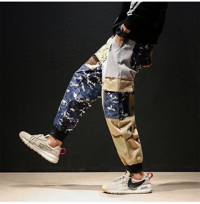 Camo Pants Man Hip Hop Ankle (4)