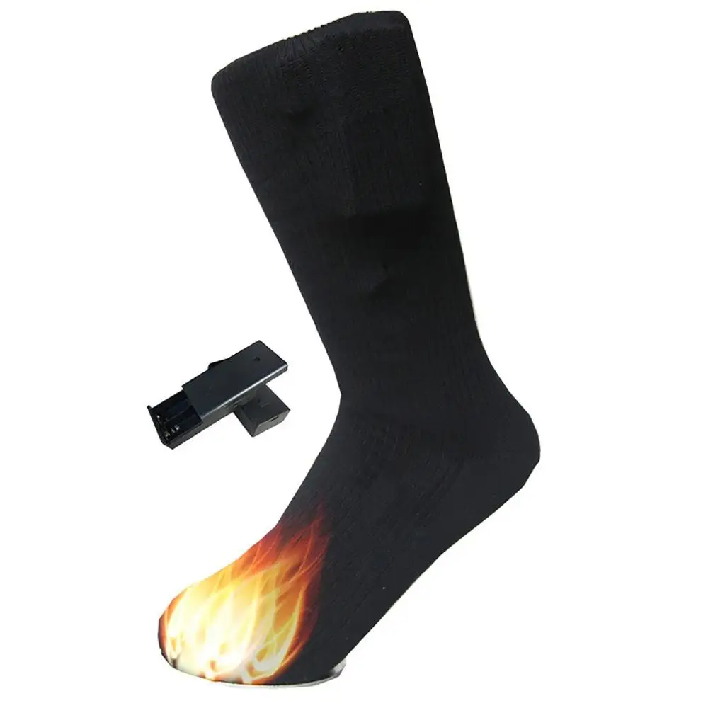 Electric Socks Cotton Double Warm Heating Socks 3V Battery Box Power Toe Back Heat Socks
Electric Socks Cotton Double Warm Heating Socks 3V Battery Box Power Toe Back Heat Socks