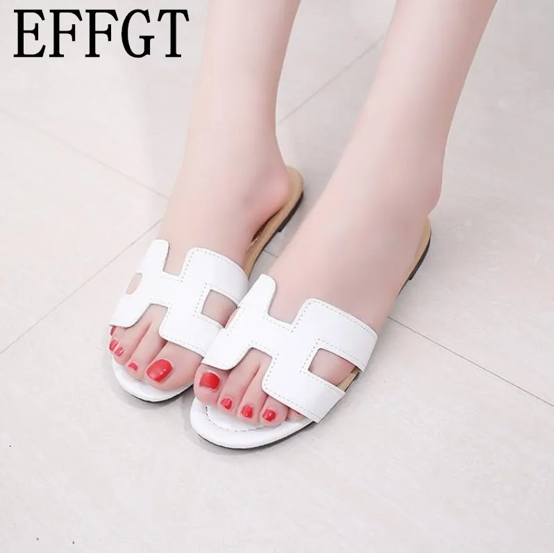 EFFGT 2018 New Summer Slipper Women Slippers Slides Women shoes Slippers H Word Hollow out Women Sandals Fashion slipper
EFFGT 2018 New Summer Slipper Women Slippers Slides Women shoes Slippers H Word Hollow out Women Sandals Fashion slipper