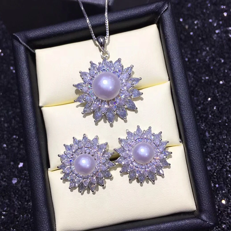 FENASY Freshwater Pearl Jewelry Sets for Women Pearl pendant Necklace/Earrings fashion design big 925 sterling silver earrings
FENASY Freshwater Pearl Jewelry Sets for Women Pearl pendant Necklace/Earrings fashion design big 925 sterling silver earrings