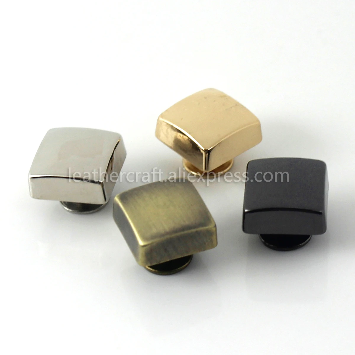 4pcs Metal Square Shape Screw Back Rivets Studs Nail Stud for Garment Leather Craft Belt Wallet Decoration Parts 12mm
4pcs Metal Square Shape Screw Back Rivets Studs Nail Stud for Garment Leather Craft Belt Wallet Decoration Parts 12mm