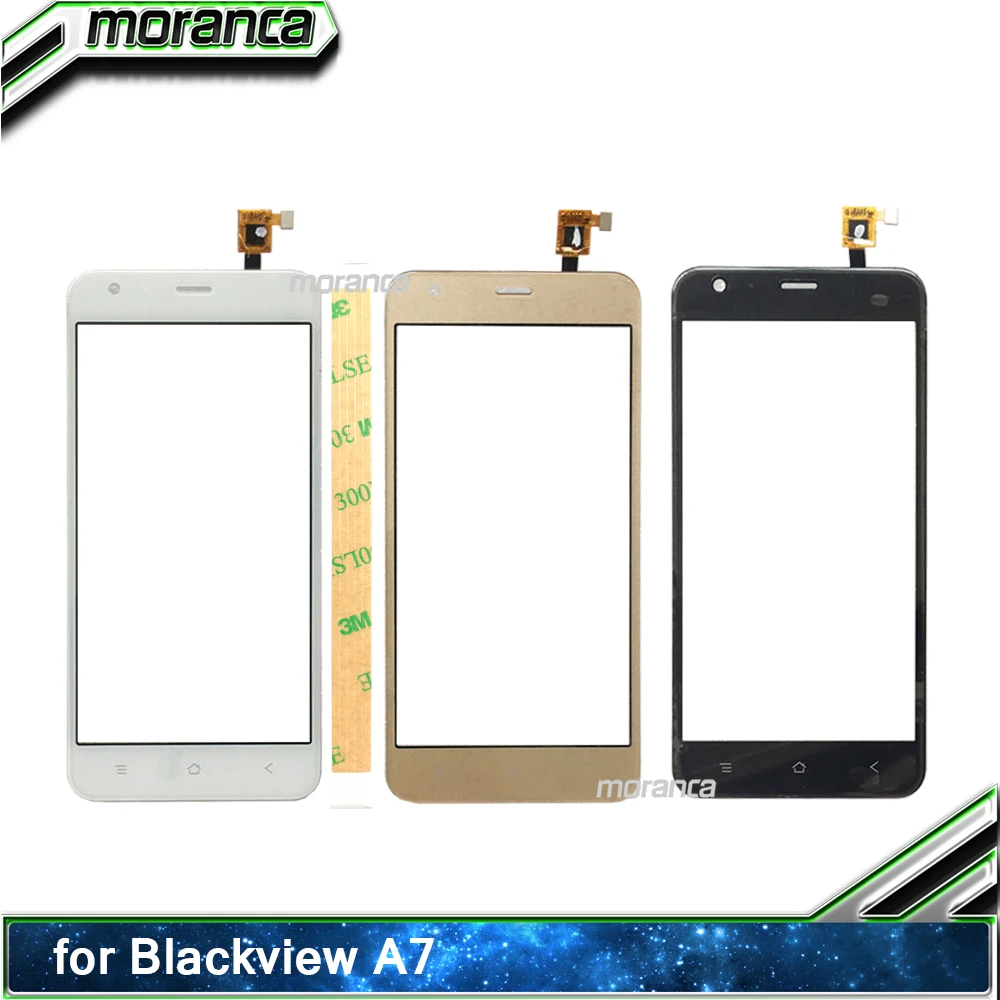5.0'' Mobile Phone Touch for Blackview A7 Touch Screen Digitizer Sensor Touchscreen Panel Front Glass Lens +3M Sticker
5.0'' Mobile Phone Touch for Blackview A7 Touch Screen Digitizer Sensor Touchscreen Panel Front Glass Lens +3M Sticker