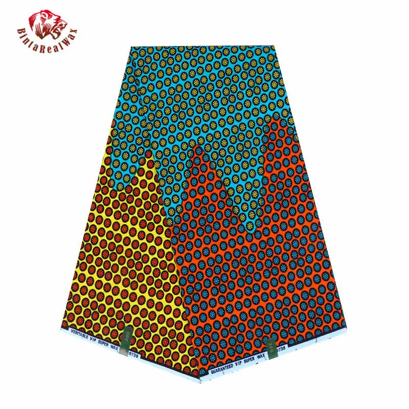 High Quality 6 Yards Cotton African Guaranteed Dutch Wax Print Bazin Fabric new bintarealwax Fabrics 24FS1157
High Quality 6 Yards Cotton African Guaranteed Dutch Wax Print Bazin Fabric new bintarealwax Fabrics 24FS1157