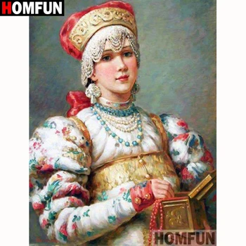 HOMFUN Full Square/Round Drill 5D DIY Diamond Painting "Beauty oil painting" Embroidery Cross Stitch 5D Home Decor Gift A18364
HOMFUN Full Square/Round Drill 5D DIY Diamond Painting "Beauty oil painting" Embroidery Cross Stitch 5D Home Decor Gift A18364