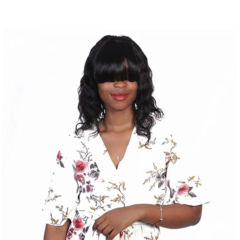 Holy Belle Loose Wave Lace Front Human Hair Wigs with Bang for Ladies Brazilian Remy Human Hair Natural color
Holy Belle Loose Wave Lace Front Human Hair Wigs with Bang for Ladies Brazilian Remy Human Hair Natural color