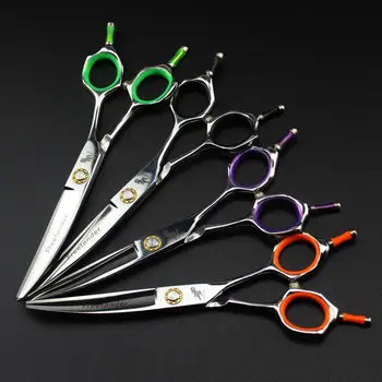 6.0 inch Pet Scissors Curved Dog Grooming Scissors /Shear Haircutting Grooming Tool Hair Clipper tijeras peluqueria professional
6.0 inch Pet Scissors Curved Dog Grooming Scissors /Shear Haircutting Grooming Tool Hair Clipper tijeras peluqueria professional