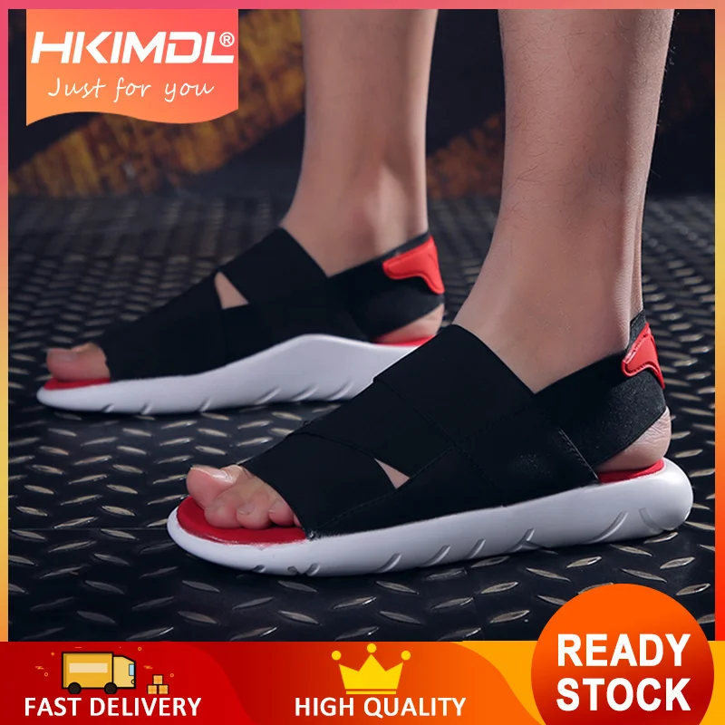 HKIMDL Zomer Sandalen mannen Mode Strand Platte Zwarte Slippers Zachte Stretch Stof Outdoor Mannen Schoenen
HKIMDL Zomer Sandalen mannen Mode Strand Platte Zwarte Slippers Zachte Stretch Stof Outdoor Mannen Schoenen