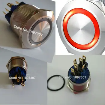 (20 pieces/lot) 22mm Red Ring LED Momentary 1NO1NC Anti-Vandal Push Button Switch With 6V 12V 24V 110V 230V
(20 pieces/lot) 22mm Red Ring LED Momentary 1NO1NC Anti-Vandal Push Button Switch With 6V 12V 24V 110V 230V