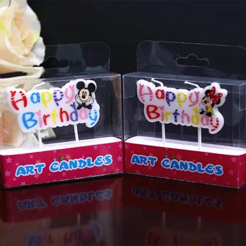 10Pack/lot Disny Happy Birthday Mickey Minnie Cake Art Candles Sticks Kits Kids Birthday Party Supplies Cake Decoration 
10Pack/lot Disny Happy Birthday Mickey Minnie Cake Art Candles Sticks Kits Kids Birthday Party Supplies Cake Decoration