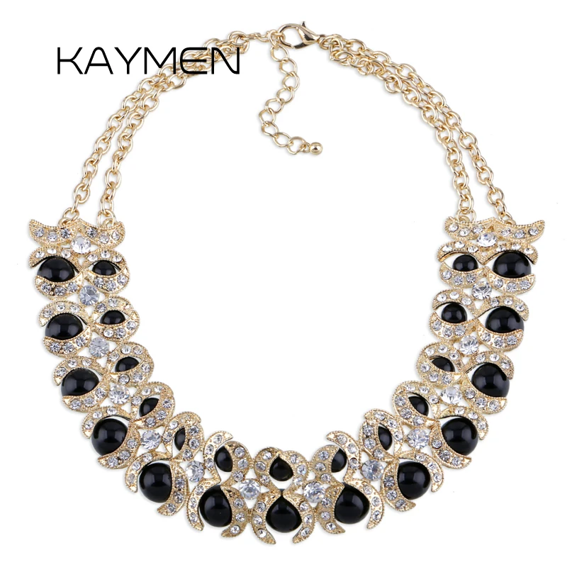 Fashionable Golden Resin Beads and Hollow Pattern Strand Choker Necklace for Women Pendant Charm Necklace 4 Color NK-01059
Fashionable Golden Resin Beads and Hollow Pattern Strand Choker Necklace for Women Pendant Charm Necklace 4 Color NK-01059