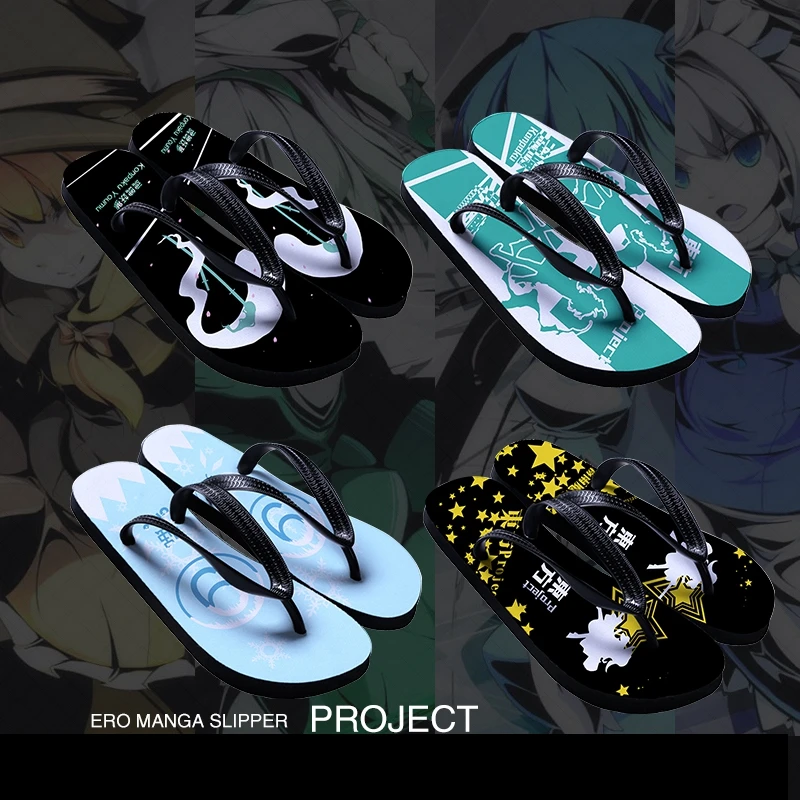 Anime JK TouHou Project Cosplay Kirisame Marisa Shoes Cirno Casual Art Flip Flops Youmu Konpaku Beach Sandals Slippers Woman Men
Anime JK TouHou Project Cosplay Kirisame Marisa Shoes Cirno Casual Art Flip Flops Youmu Konpaku Beach Sandals Slippers Woman Men